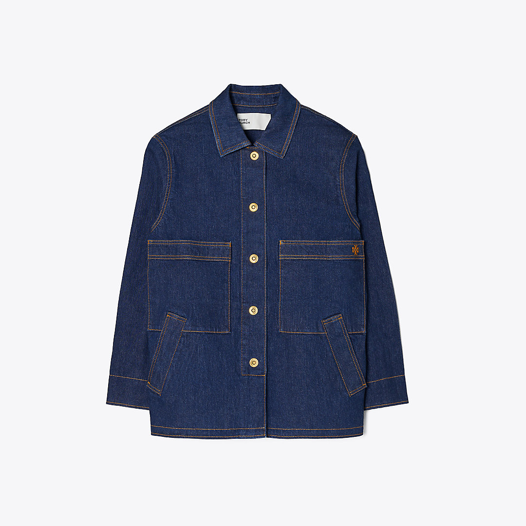 Tory Burch Denim Barn Jacket | Tory Burch (US)