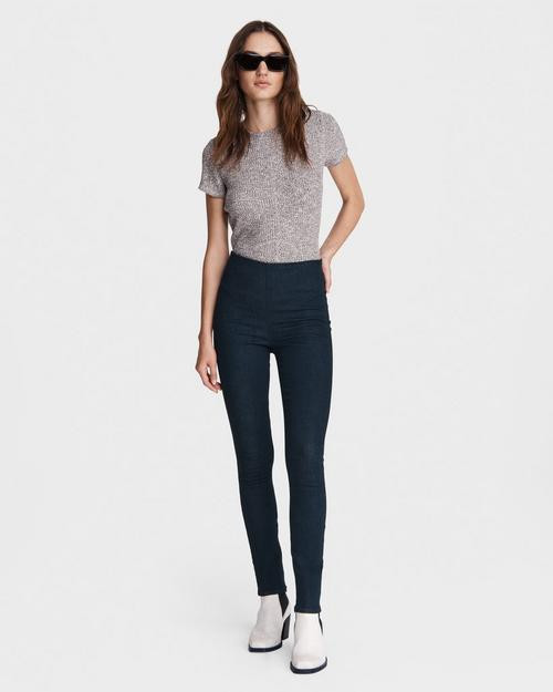 Nina high-rise pull-on - rinse | rag + bone