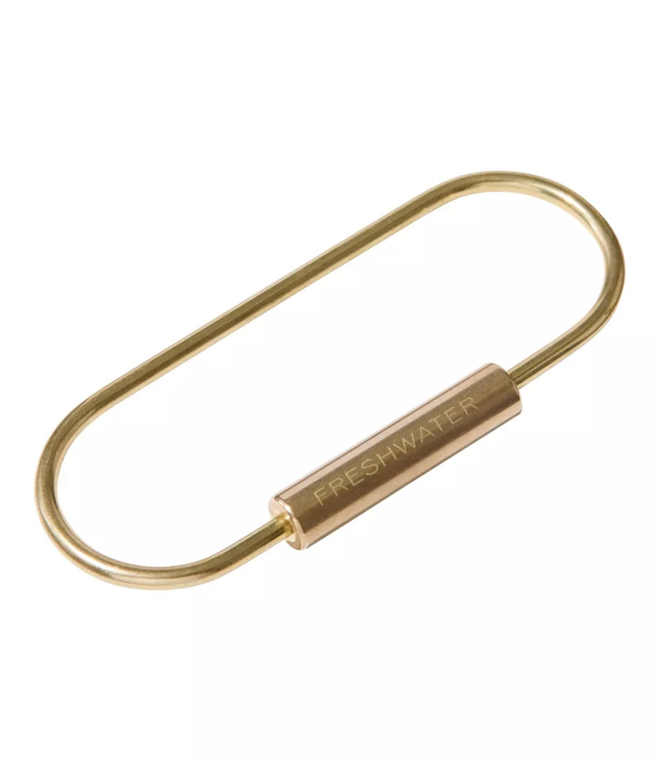 Oval Keyring, Brass | L.L. Bean