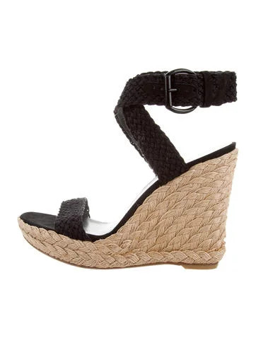 Stuart Weitzman Platform Espadrille Wedges | The Real Real, Inc.