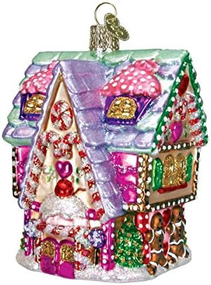 Old World Christmas Cupcake Cottage Glass Blown Ornament for Christmas Tree, Handcrafted Holiday ... | Amazon (US)