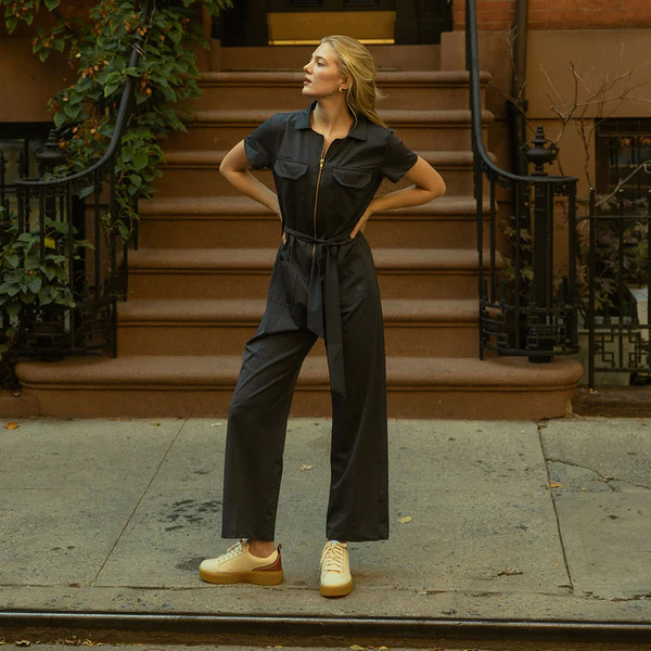 City Jumpsuit, Charcoal | Albion Fit