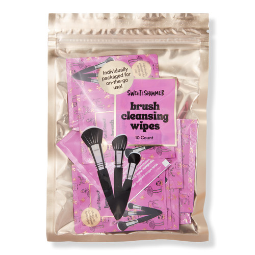 Sweet & ShimmerMakeup Brush Cleaning Wipes | Ulta