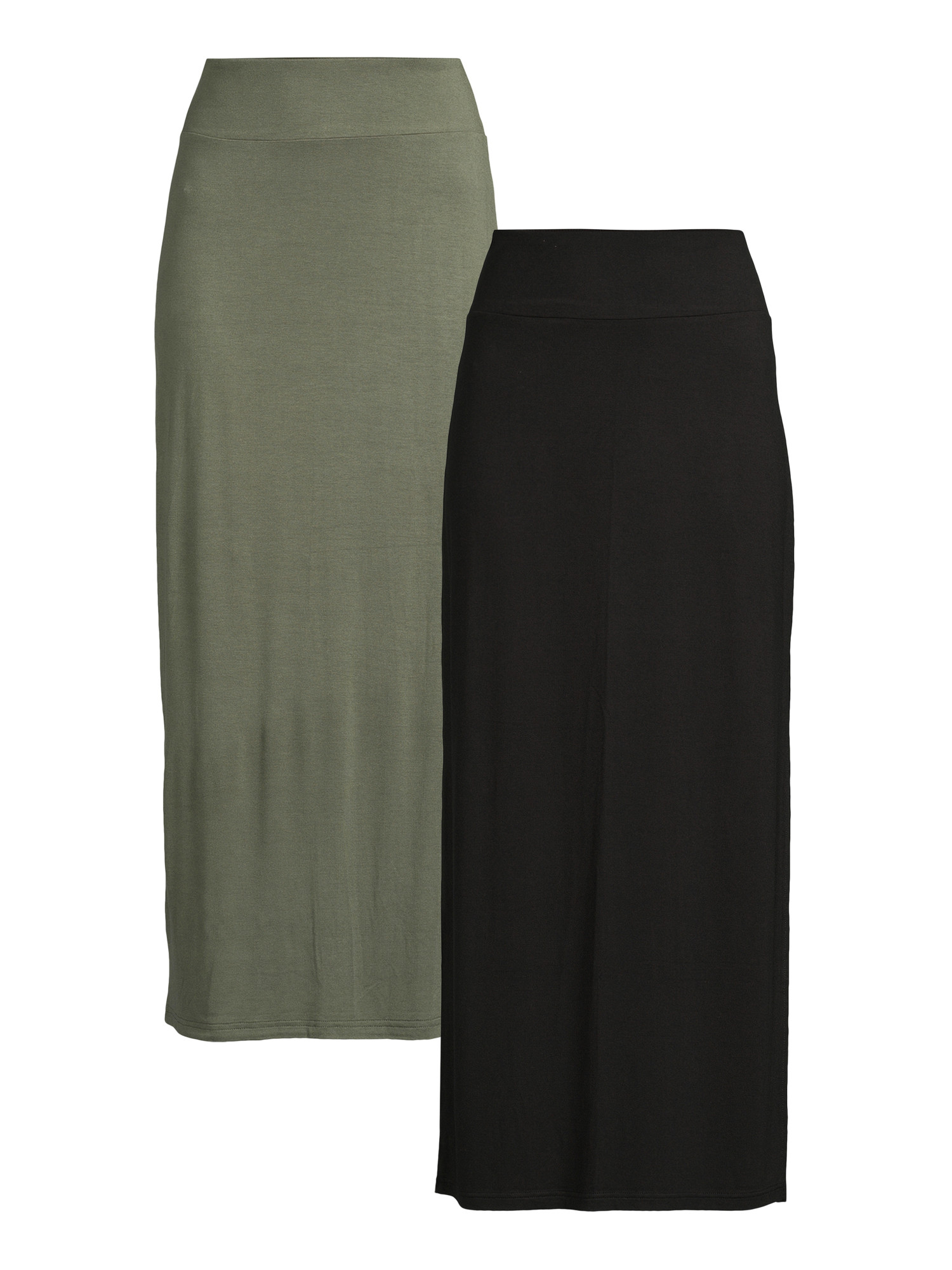 No Boundaries Juniors Maxi Skirt, 2-Pack, Sizes S-XXXL | Walmart (US)