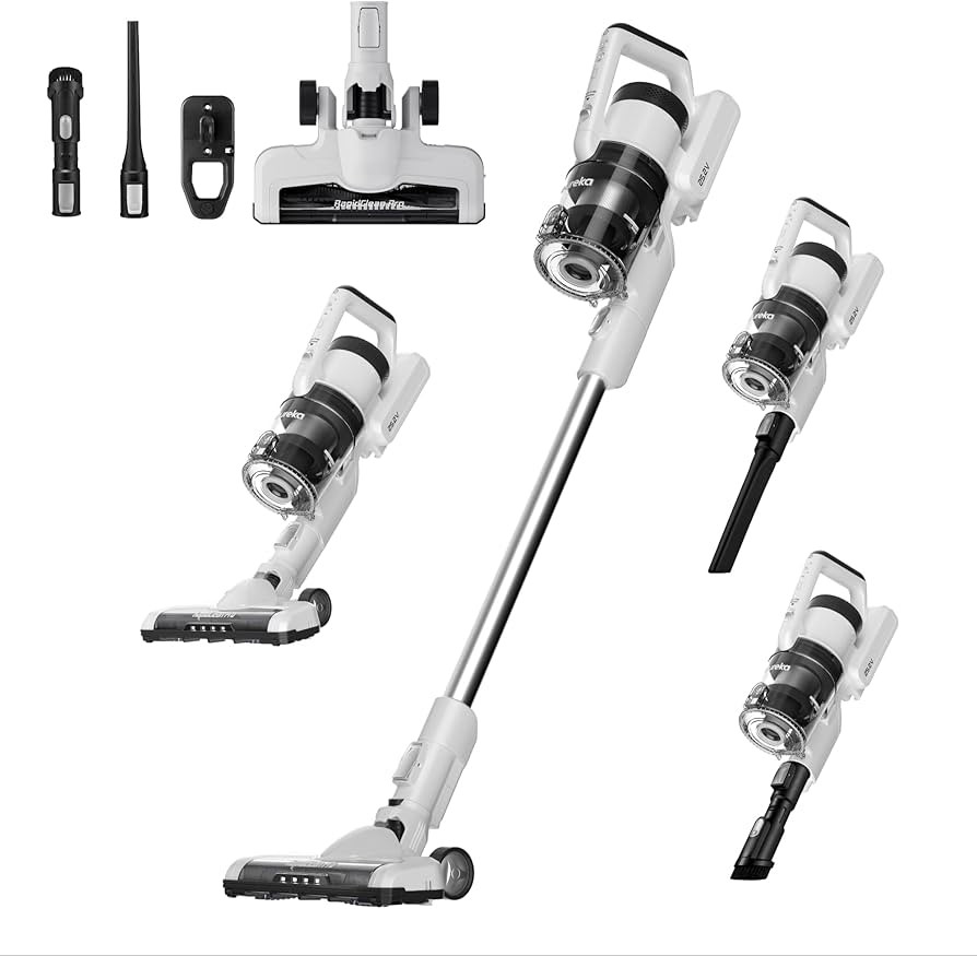 Eureka Cordless Vacuum Cleaner, Lightweight 5.3 lbs, Anti-Tangle Brushroll, Up to 40 Mins Runtime... | Amazon (US)