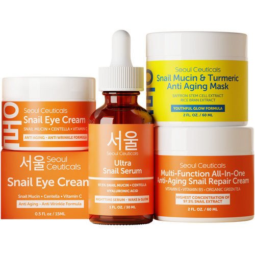 Korean Skin Care Snail Mucin Glow Kit | Ulta