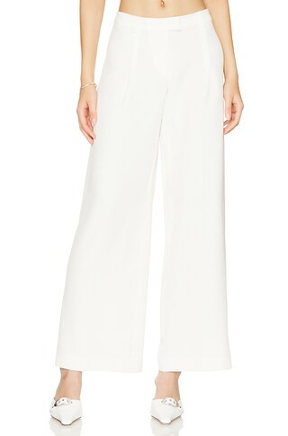 Bardot Cassian Tailored Pant in Ivory from Revolve.com | Revolve Clothing (Global)