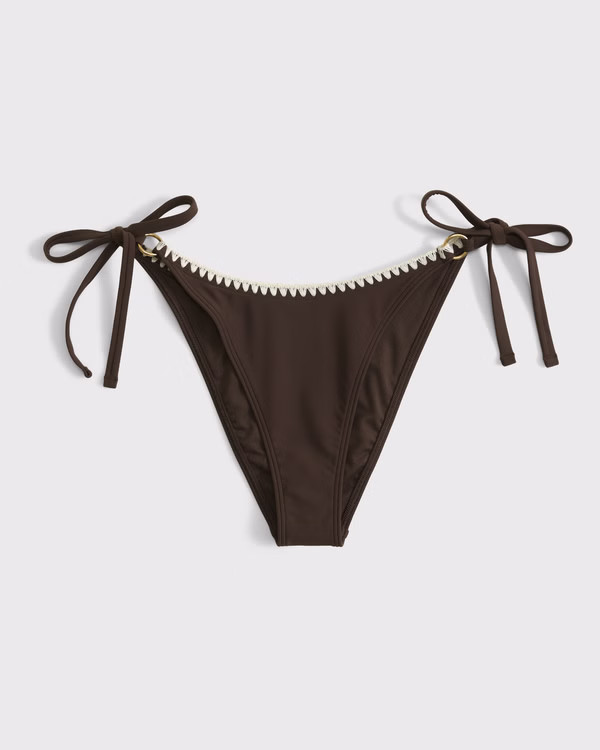Low Rise Tie-Side Cheeky Bottom | Abercrombie & Fitch (US)