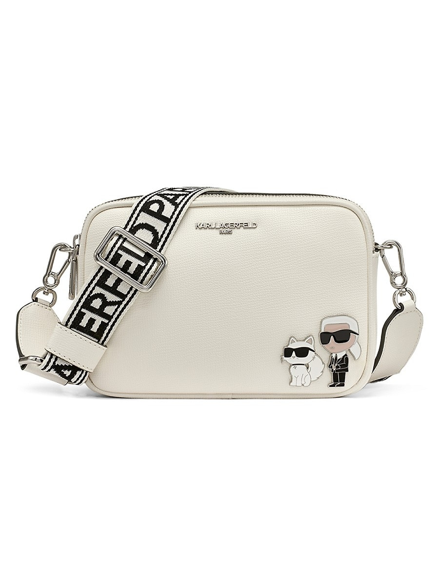 Karl Lagerfeld Paris Women's Maybelle Embellished Crossbody Bag - White | Saks Fifth Avenue OFF 5TH
