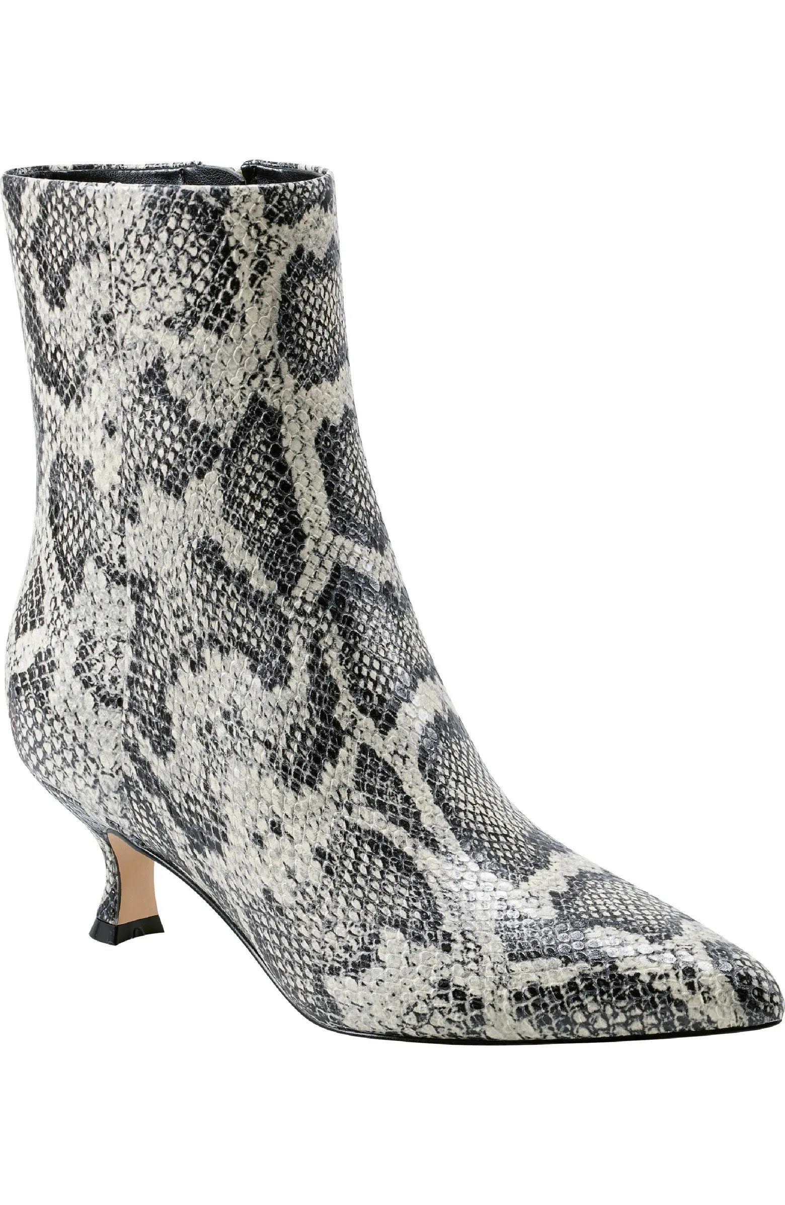 Marc Fisher LTD Iggy Pointed Toe Kitten Heel Bootie (Women) | Nordstromrack | Nordstrom Rack