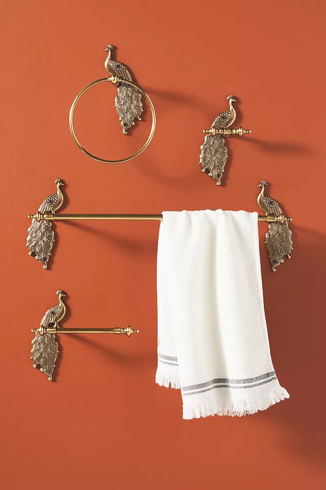 Ida Peacock Towel Bar | Anthropologie (US)