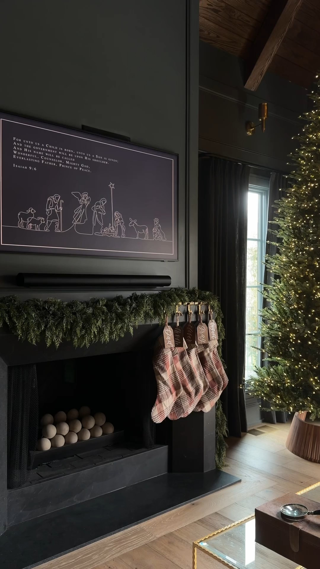 This garland has been an incredible find!! So thick & love how it drapes!! Used on our mantels, in our kitchen, & on our staircase this year! 

#LTKFindsUnder100 #LTKHoliday