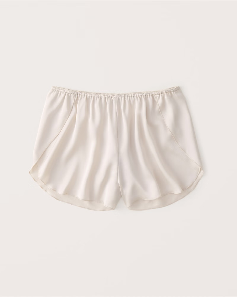 Satin Sleep Shorts | Abercrombie & Fitch (US)