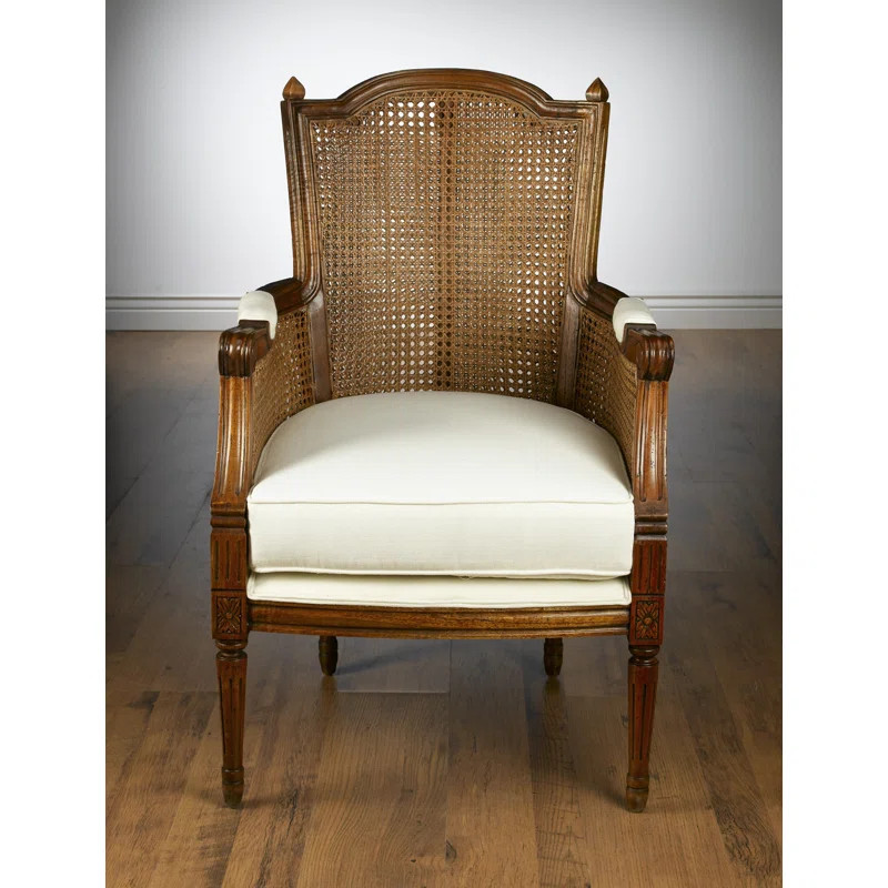 Adrik Linen Armchair | Wayfair North America