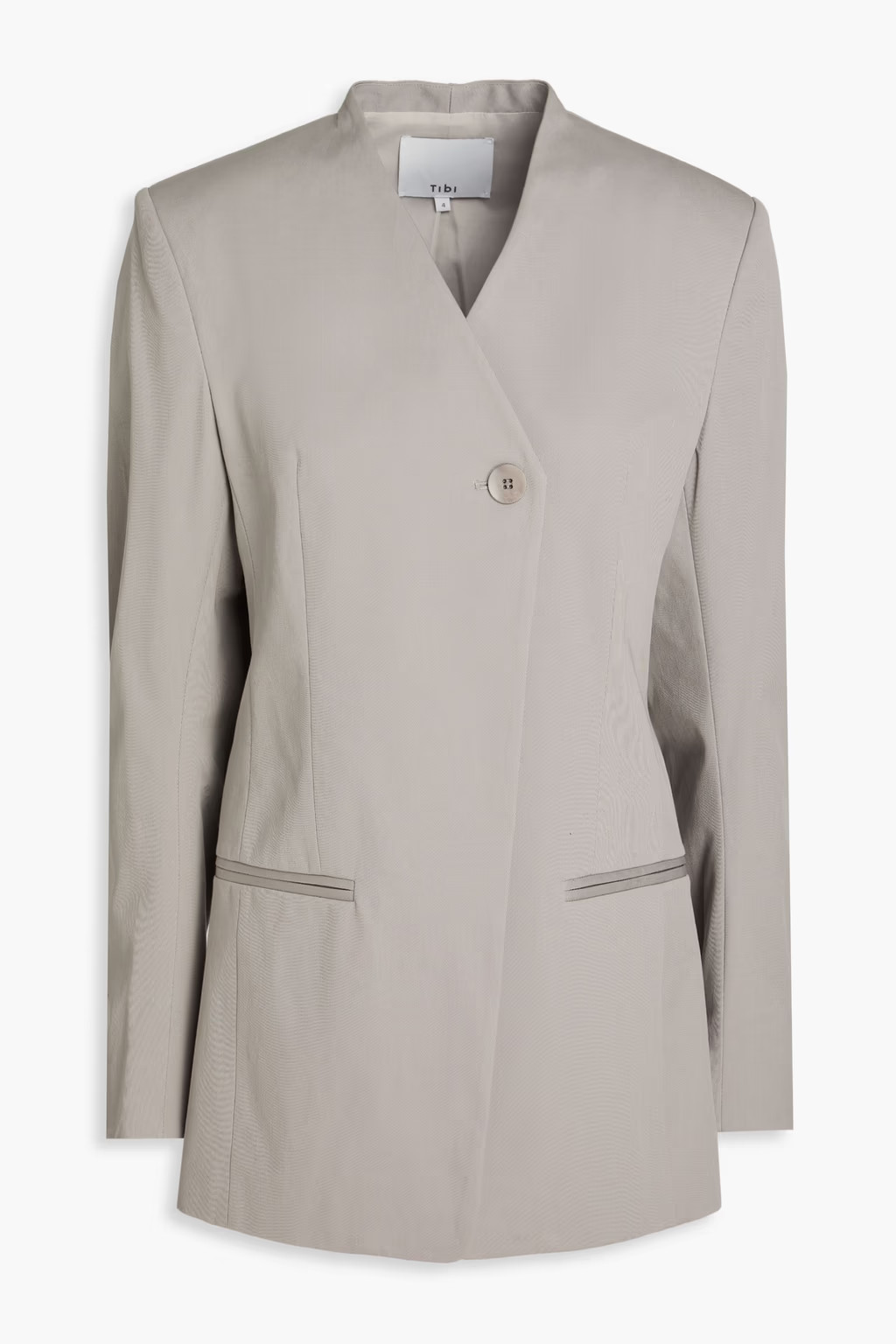 Wool-blend twill blazer | The Outnet (APAC)