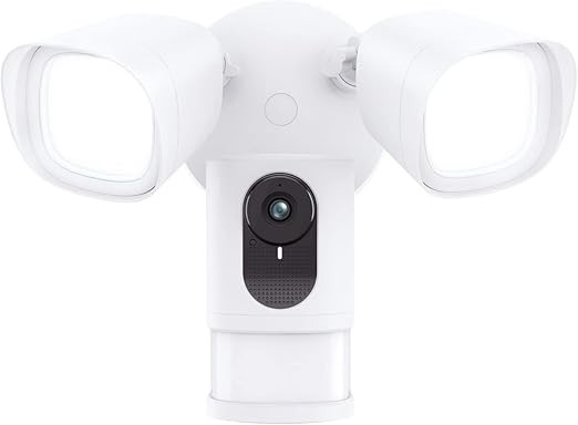eufy Security Floodlight Cam E221, 2K, Built-in AI, 2-Way Audio, No Monthly Fees, 2,500-Lumen Bri... | Amazon (US)