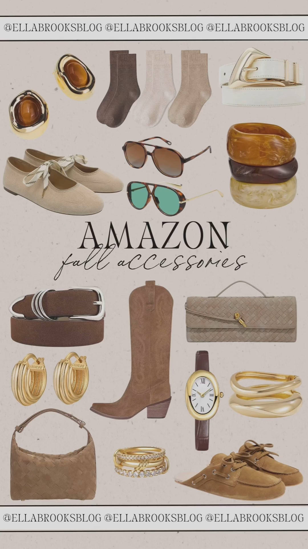 Amazon fall accessories!

Amazon fashion, western boots, suede bag, fall fashion, aviator sunglasses, statement jewelry

#LTKStyleTip #LTKShoeCrush #LTKItBag