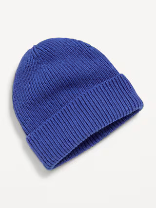 Gender-Neutral Rib-Knit Beanie for Adults | Old Navy (US)