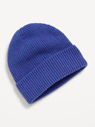 Gender-Neutral Rib-Knit Beanie for Adults | Old Navy (US)