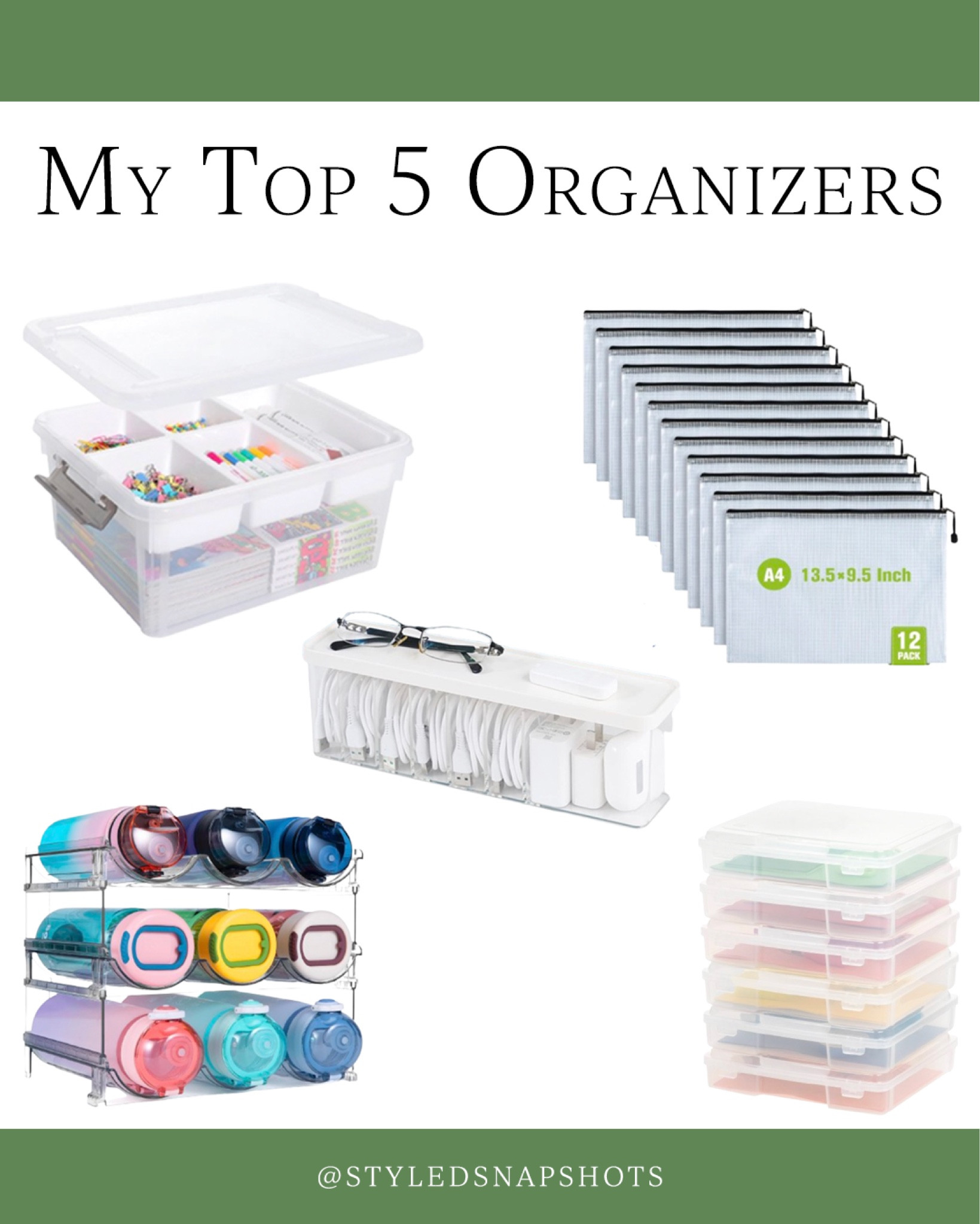 My top 5 organizers! These have made the biggest difference with organizing kids items, games, crafts etc 

Organization 

#LTKFindsUnder50 #LTKHome