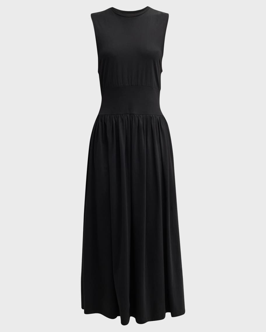 Sleeveless Cotton Tee Dress | Neiman Marcus