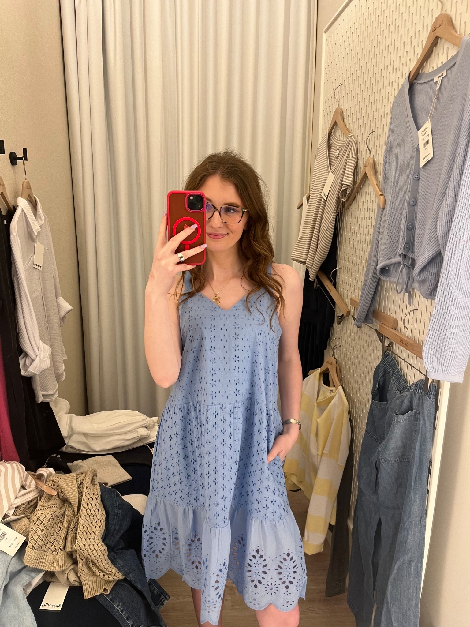 This eyelet dress is prefect for spring and summer! Wearing an XS

#LTKSeasonal #LTKPetite #LTKStyleTip