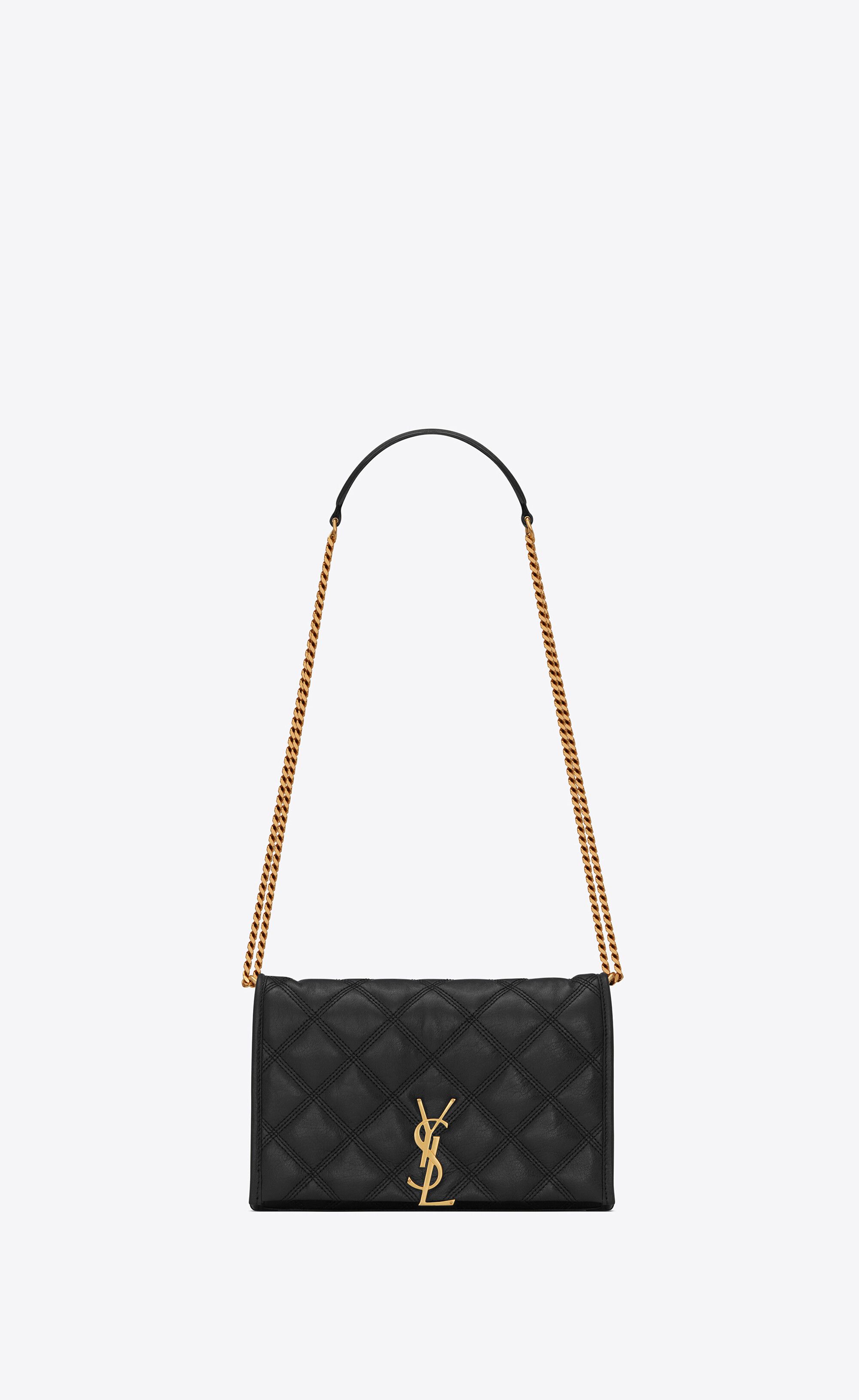 becky chain wallet in quilted lambskin | Saint Laurent Inc. (Global)