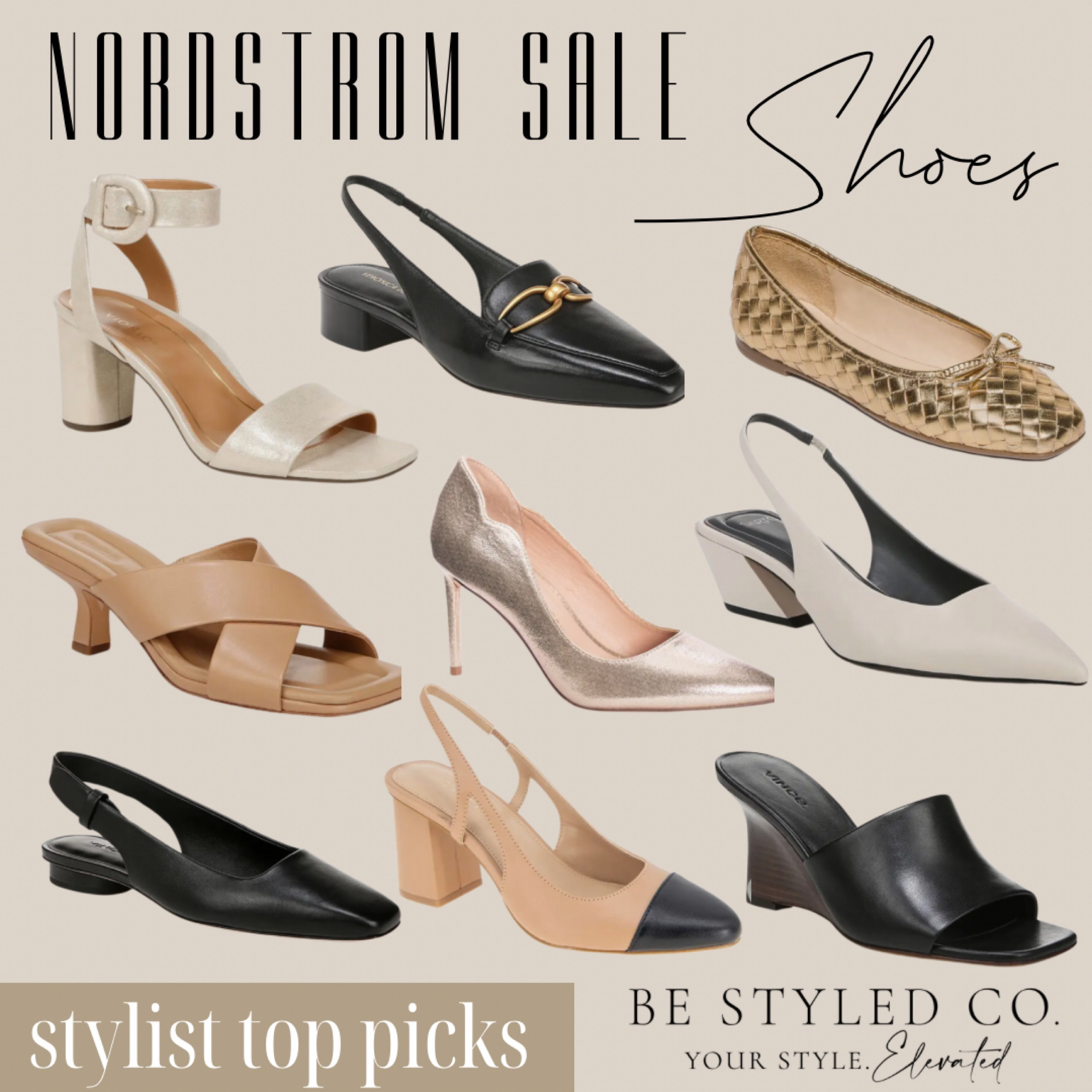 Nordstrom sale favorite shoes of the same- sandals, heels, sling backs, ballet flats 

#LTKxNSale #LTKSummerSales #LTKSaleAlert
