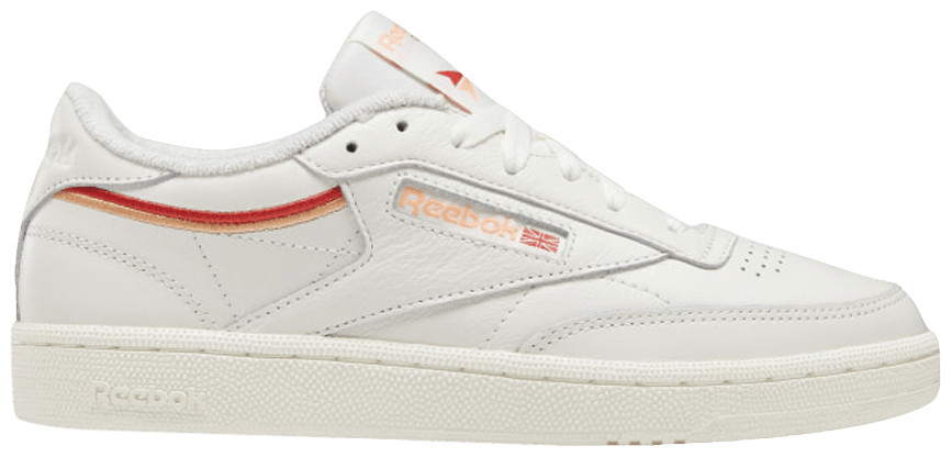 Wmns Club C 85 'Chalk Sunbaked Orange' | GOAT