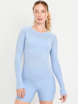 Fluid Seamless Fitted Top | Old Navy (US)
