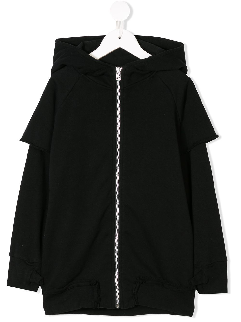 Nununu zip hoodie - Black | FarFetch US