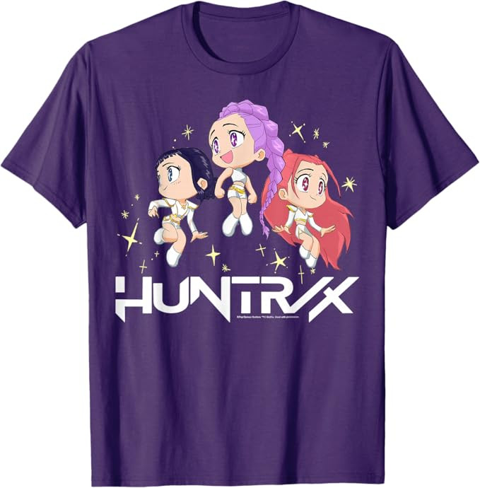 Huntr/x Chibi Sparkling Group Shot T-Shirt | Amazon (US)