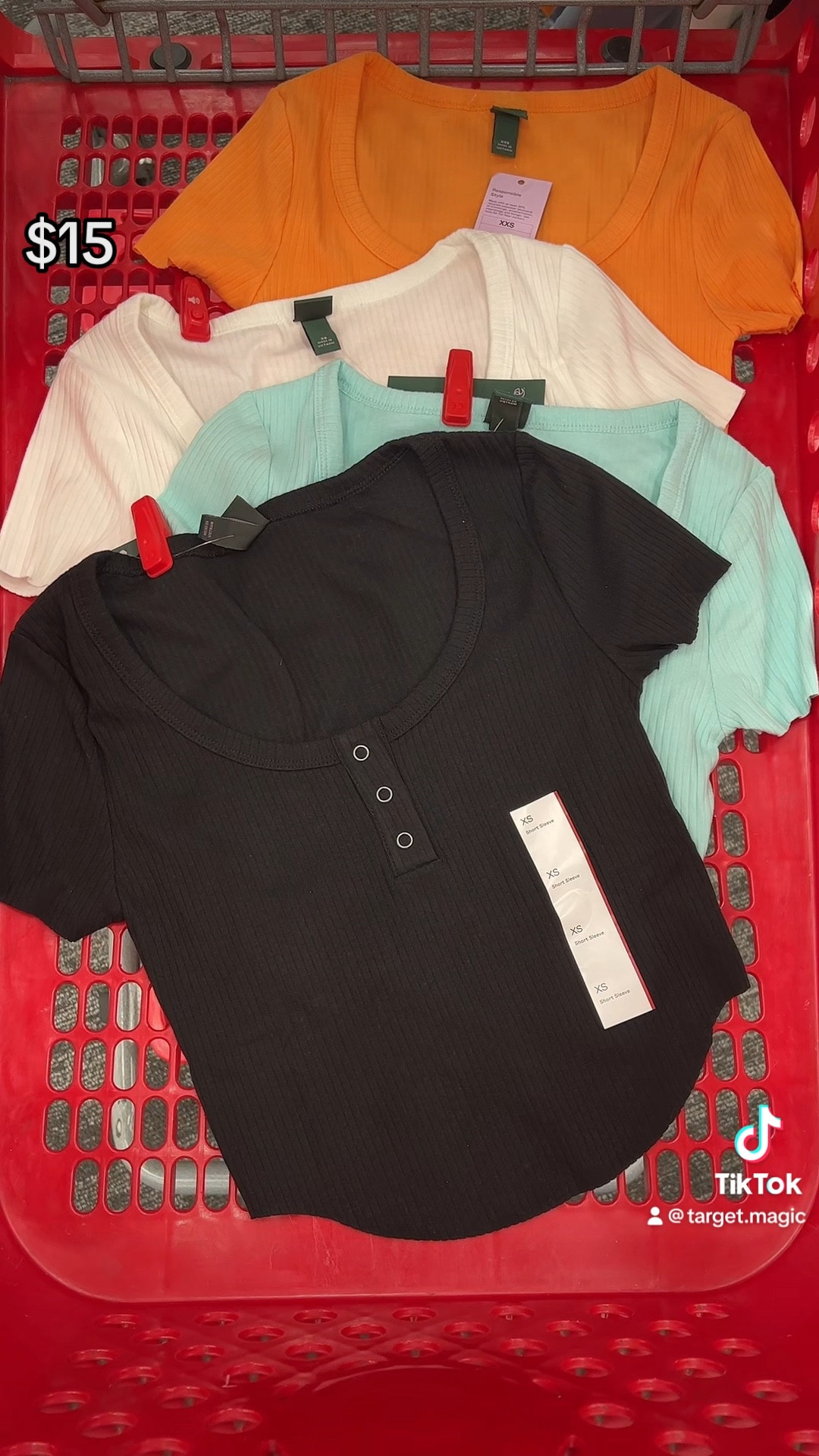 Short sleeve cropped Henley tees! Such good basics, for the rest of summer, fall and maybe even back to school 🩷

#LTKstyletip #LTKBacktoSchool #LTKFind