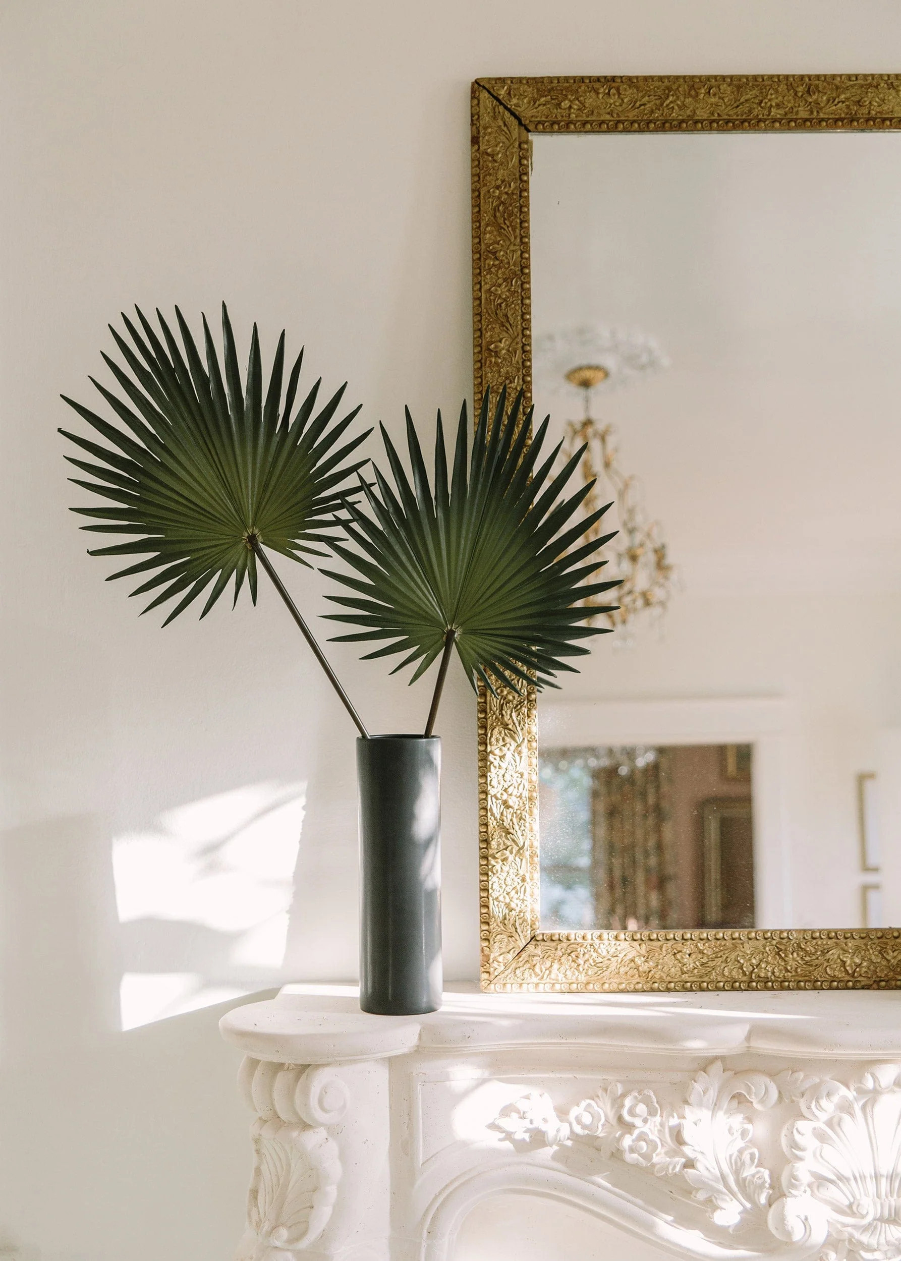 Artificial Fan Palm Leaf - 30" | Afloral