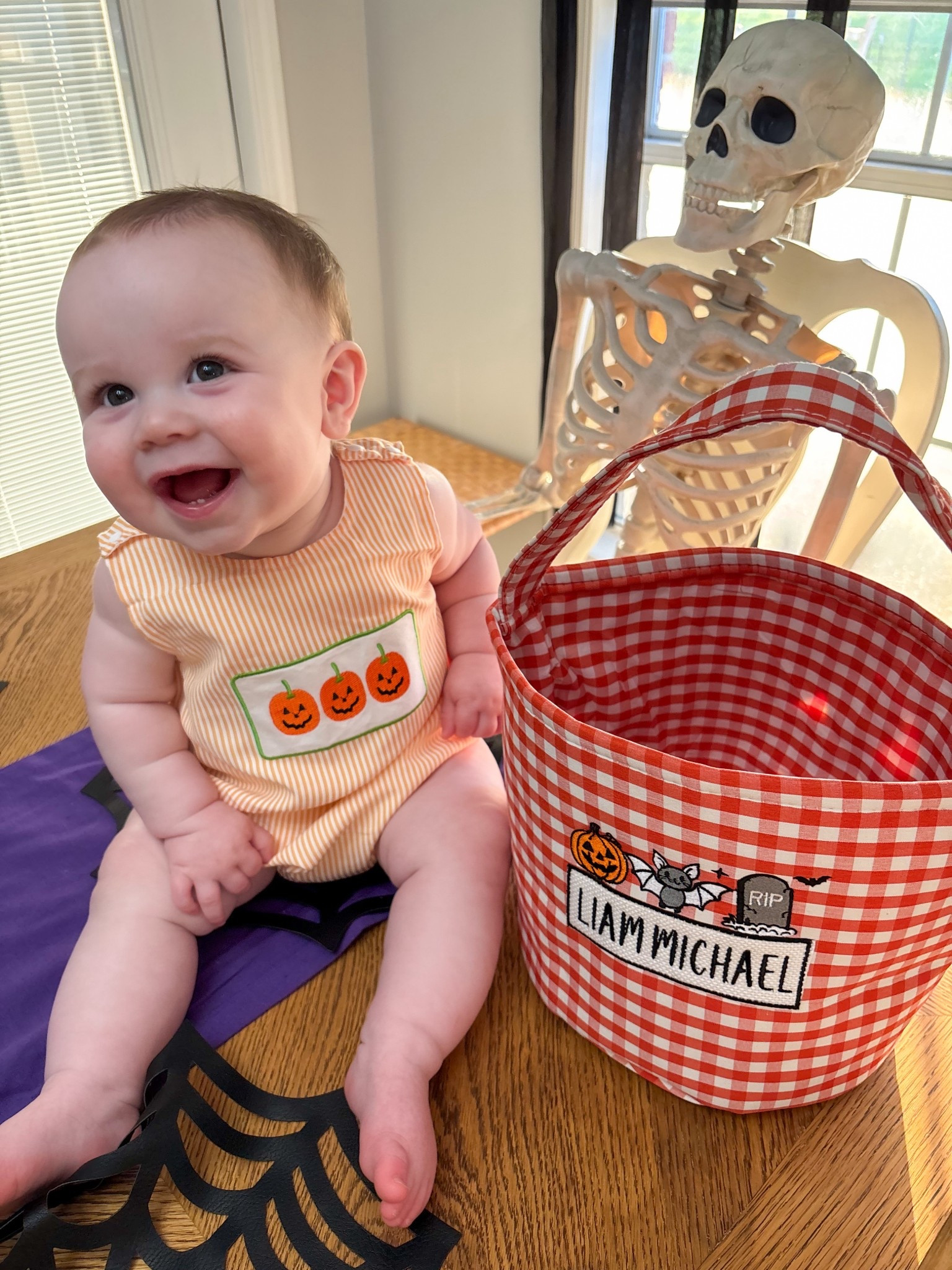 Found our adorable, customizable Halloween trick or treat bucket on Amazon! It’s still arriving before Halloween, so grab yours now! 

#halloween #trickortreat #candybucket #amazon 

#LTKKids #LTKHalloween #LTKBaby