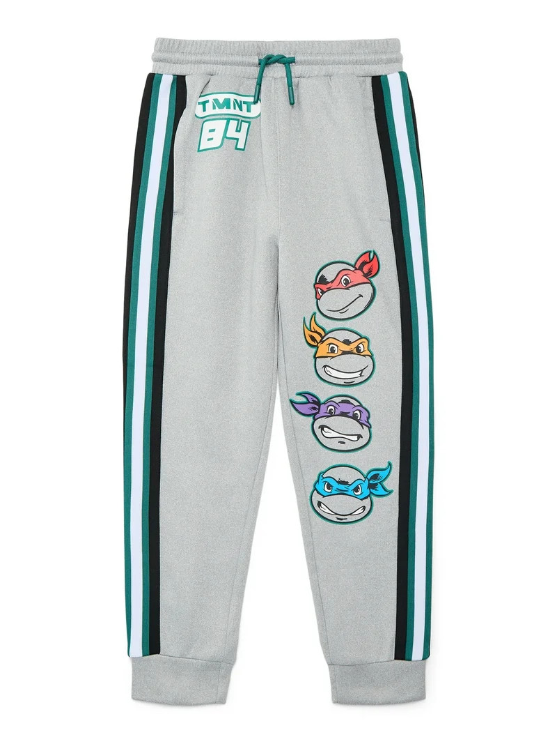 Teenage Mutant Ninja Turtles Boys Active Jogger Pant, Sizes 4-16 | Walmart (US)