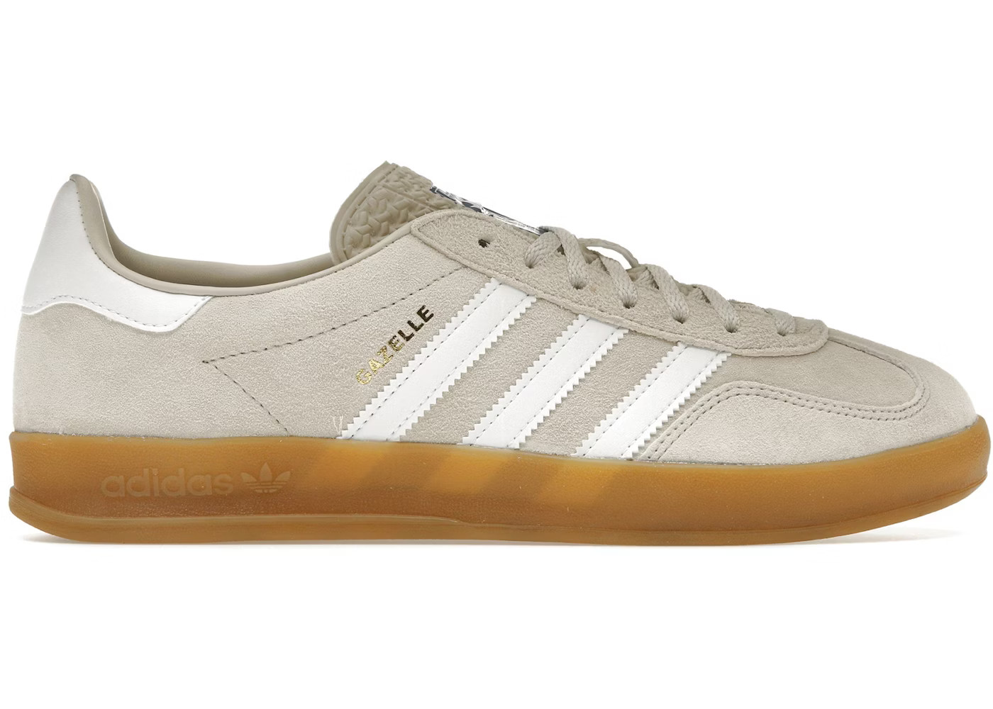 adidas Originals Gazelle IndoorClear Brown Cloud White Gum | StockX