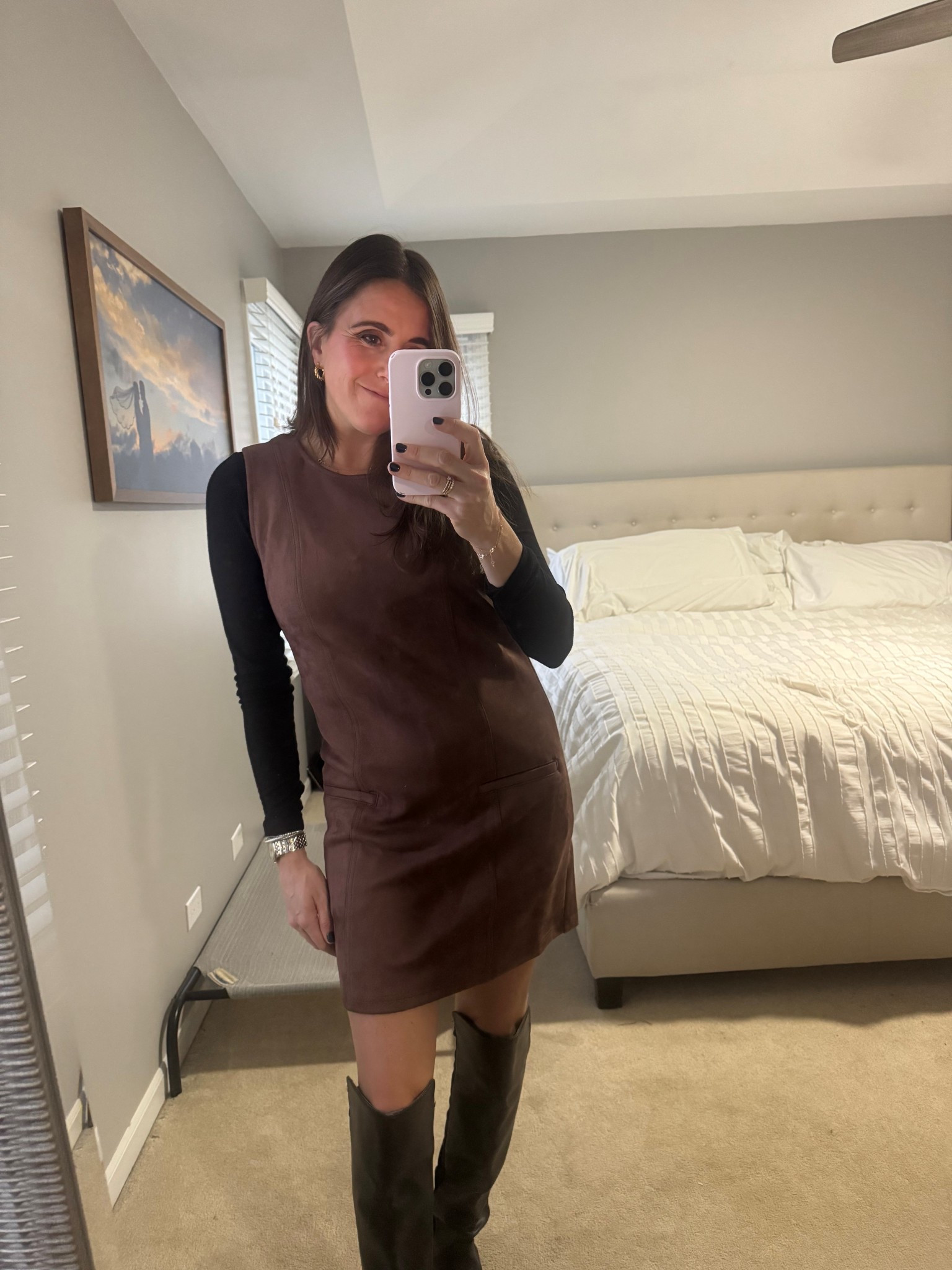 Perfect dress for fall/winter events 

#LTKootd #LTKGiftGuide #LTKCyberWeek