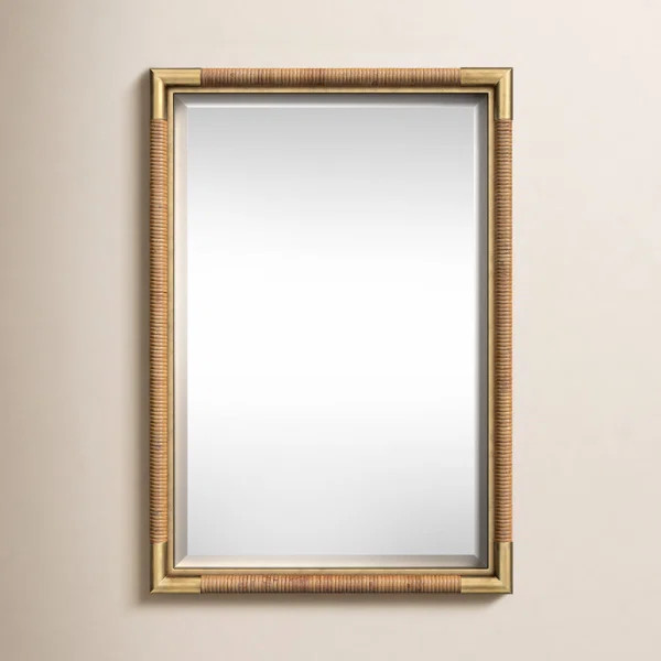 Mariella Metal Rectangle Wall Mirror | Birch Lane