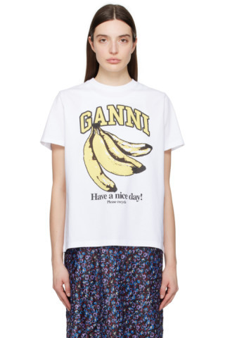 White Banana T-Shirt | SSENSE