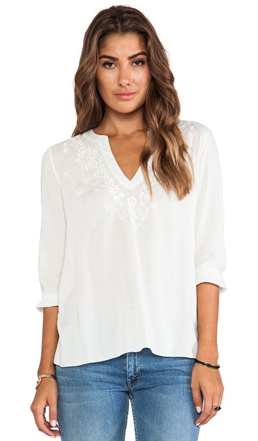 Soft Joie Lake Top in Ivory | Revolve Clothing (Global)