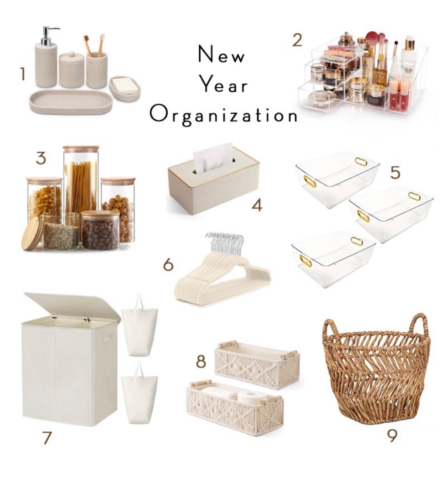 Shop our picks to get more functional, pretty and organized spaces for the new year. 
