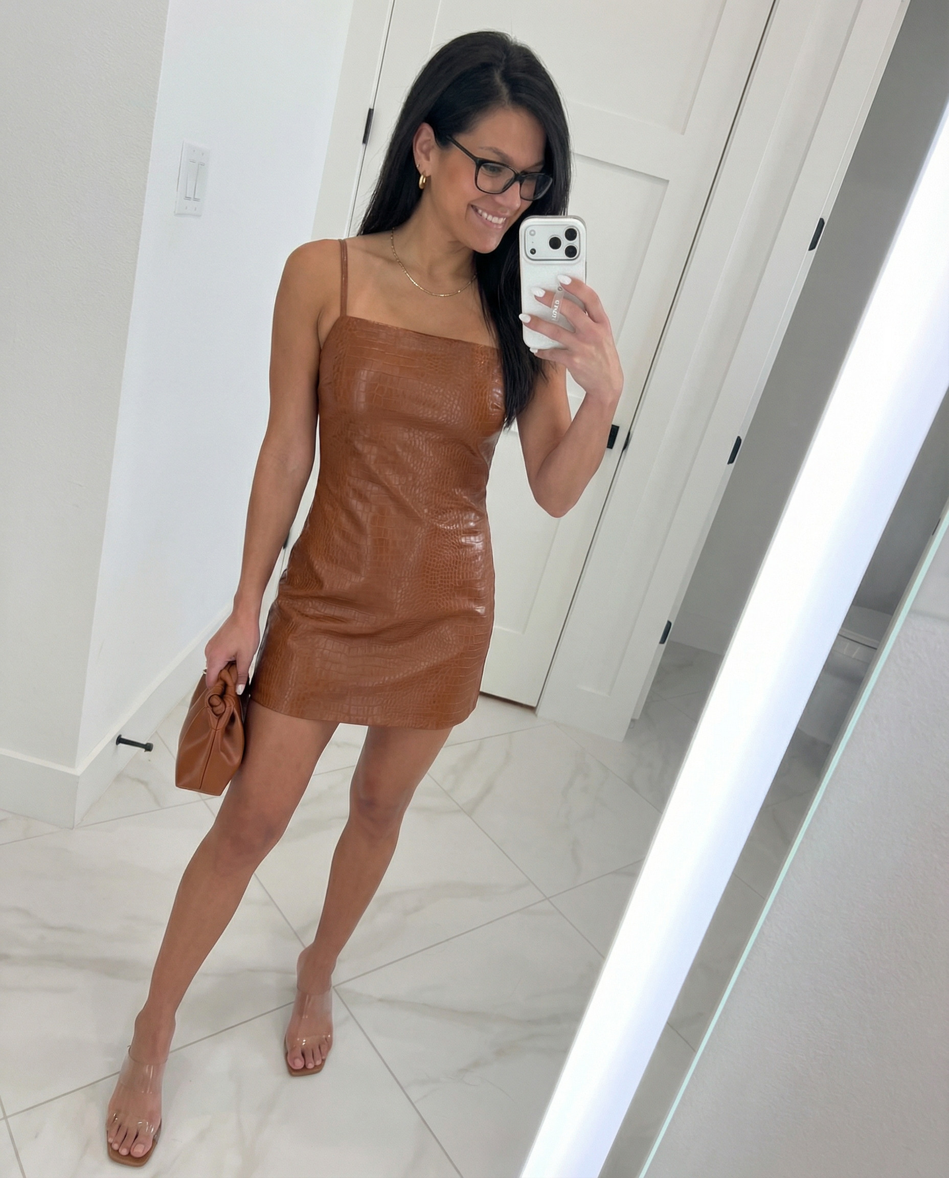 The cutest faux leather croc statement mini from Revolve + other adorable mini statement dresses that are made to be noticed ✨
This mini faux leather croc statement dress brings edge and chic in one bold silhouette — perfect for date nights, nights out, parties, and special occasions where you want to turn heads. The textured croc finish elevates the classic mini, giving it that luxe, fashion-forward vibe.

And the fun doesn’t stop there — we’ve rounded up other mini statement dresses from Revolve that pop in all the right ways! 

#LTKstyle #LTKfinds #LTKdress #RevolveStyle #RevolveFinds #StatementDress #MiniDress #CrocDress #FauxLeatherDress #DateNightOutfit #PartyDress #NightOutLook #ChicFashion #BoldStyle #WomensFashion

#LTKootd #LTKWedding #LTKPetite