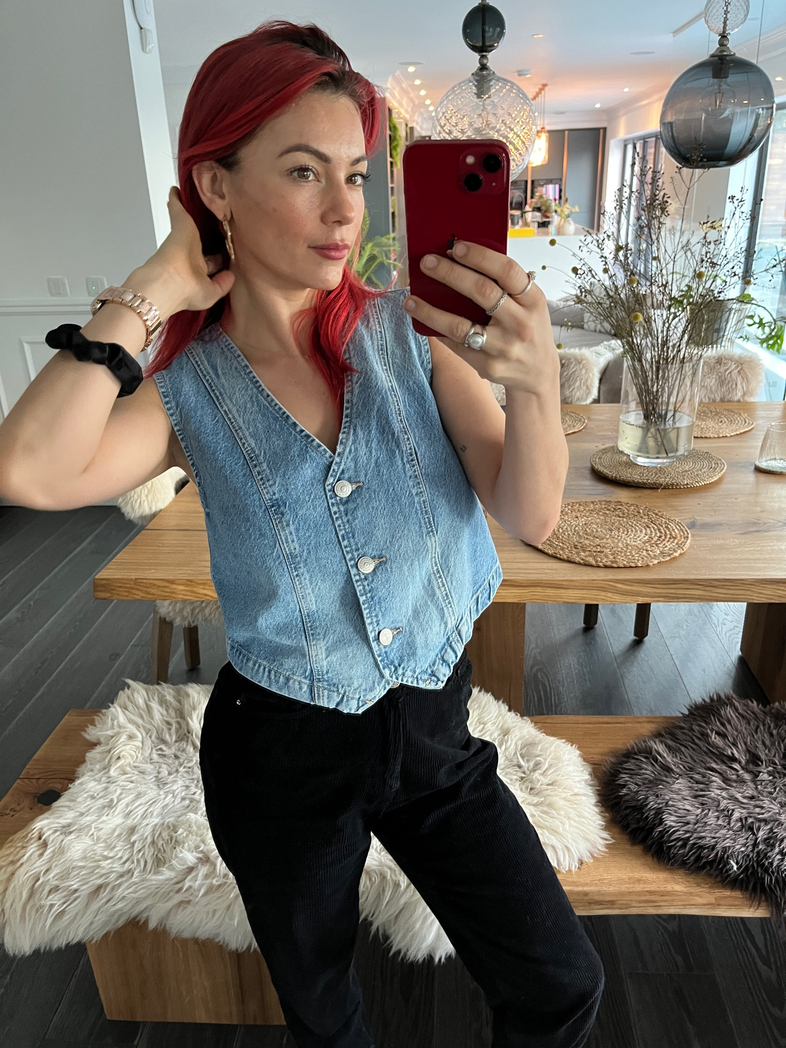 denim vest 

#LTKfindsunder100 #LTKstyletip #LTKFestival