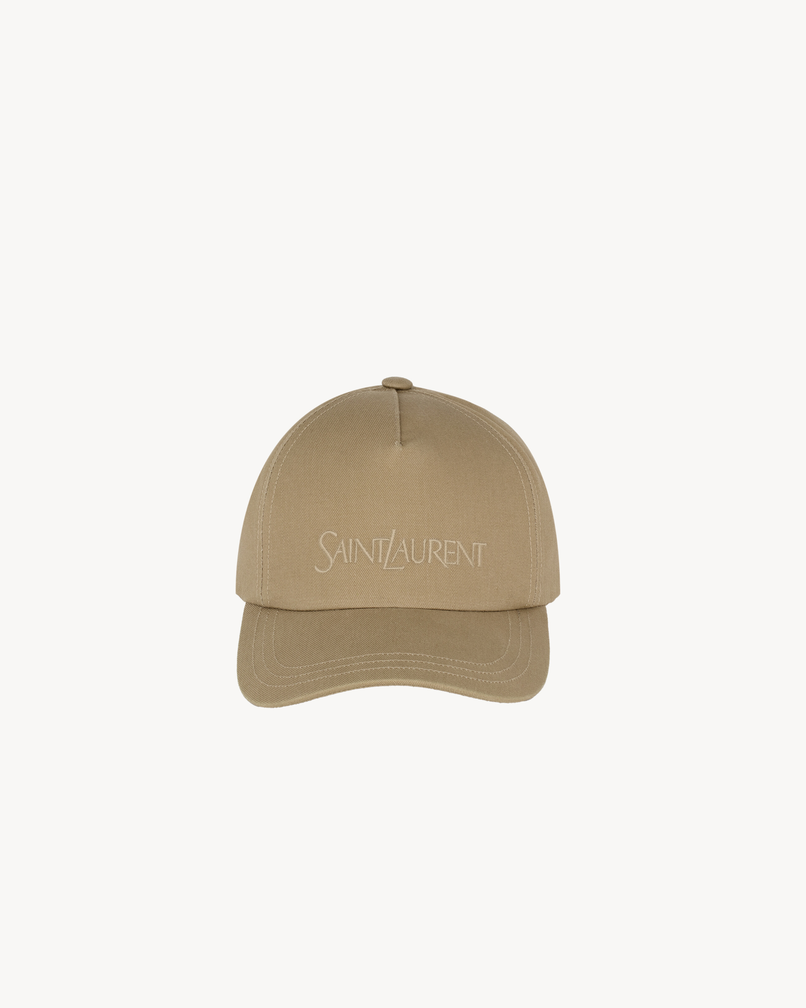 SAINT LAURENT cap in gabardine | Saint Laurent Inc. (Global)