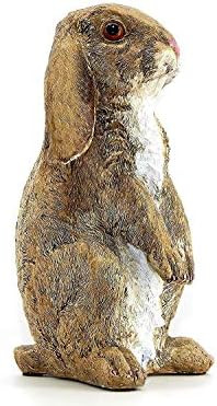 Bellaa 23127 Standing Rabbit Statue Curious Cute Outdoor Garden Patio Sculpture 10 inch Presents ... | Amazon (US)