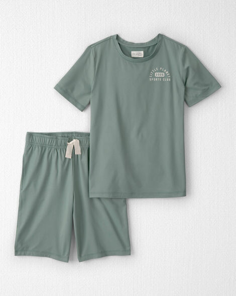 Kids 2-Piece Recyled Top & Short Set | Carter's Inc