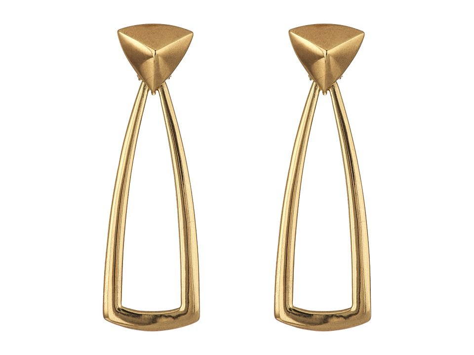 House of Harlow 1960 - Mesa Door Knocker Earrings (Gold) Earring | Zappos