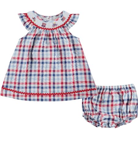 Smocked patriotic baby dress


#LTKbaby #LTKfindsunder100 #LTKfindsunder50