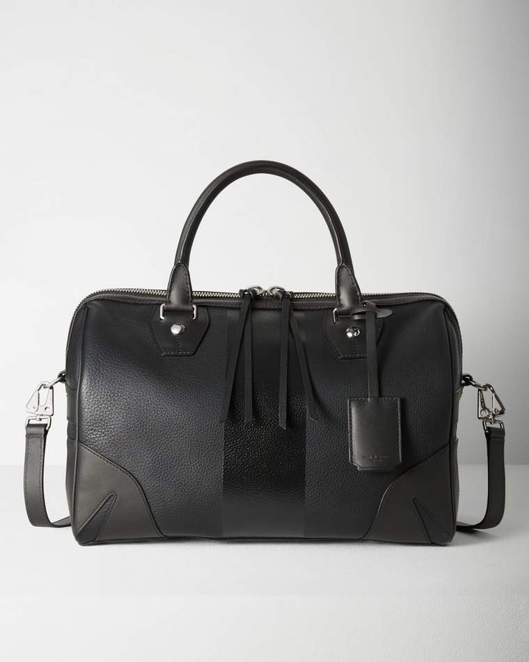 Rag & Bone - Flight Satchel - BLACK - ONE SIZE | rag + bone